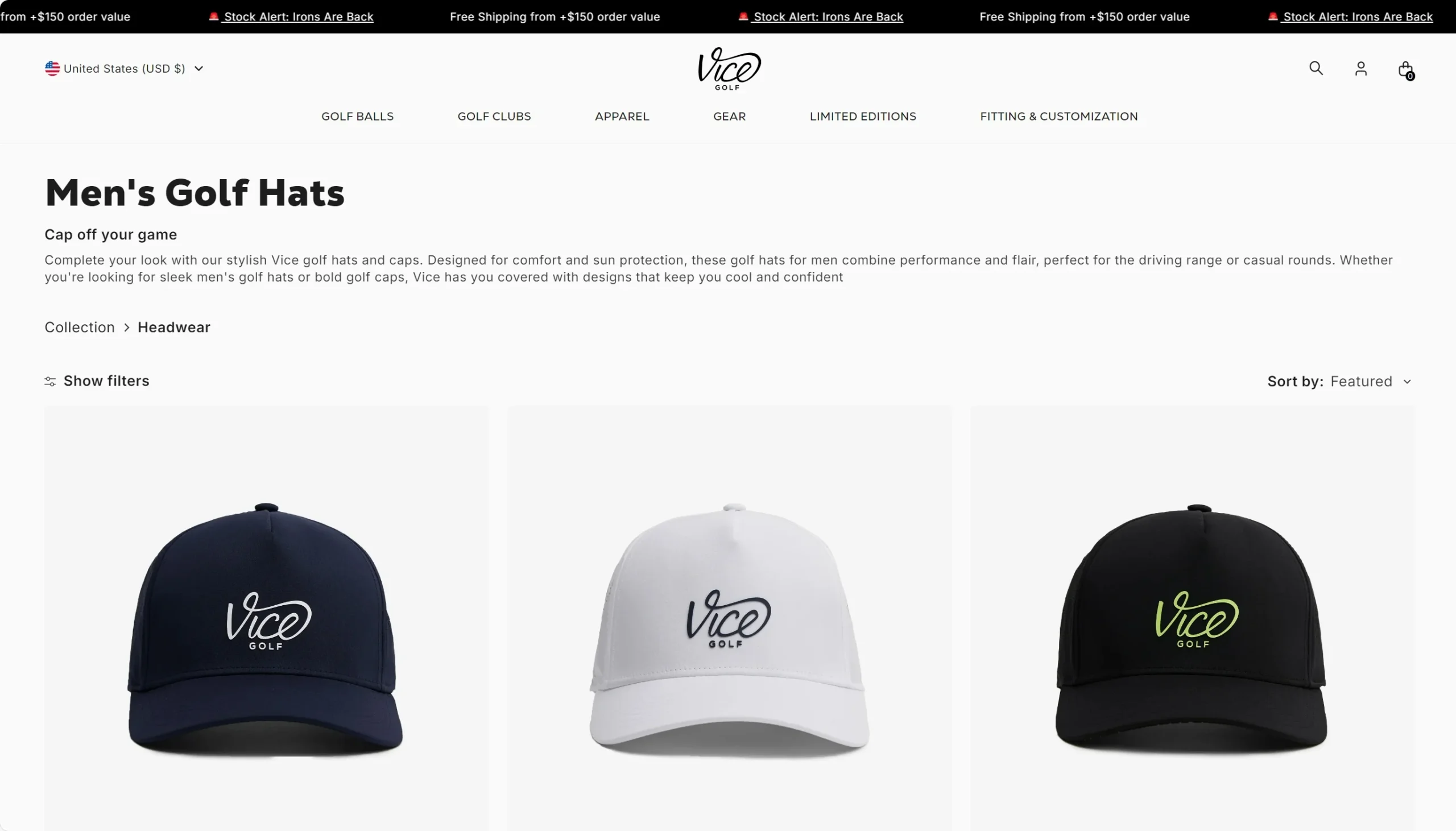 Top 10 Golf Hat Manufacturers in the USA – JoinTop | Custom Hat & Cap ...