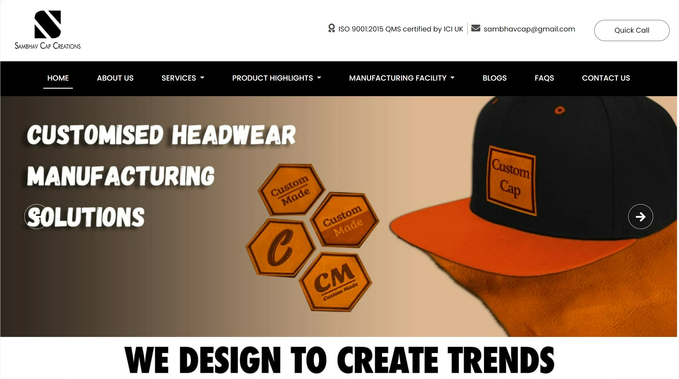 Top 15 Cap Manufacturers in India – JoinTop | Custom Hat & Cap ...