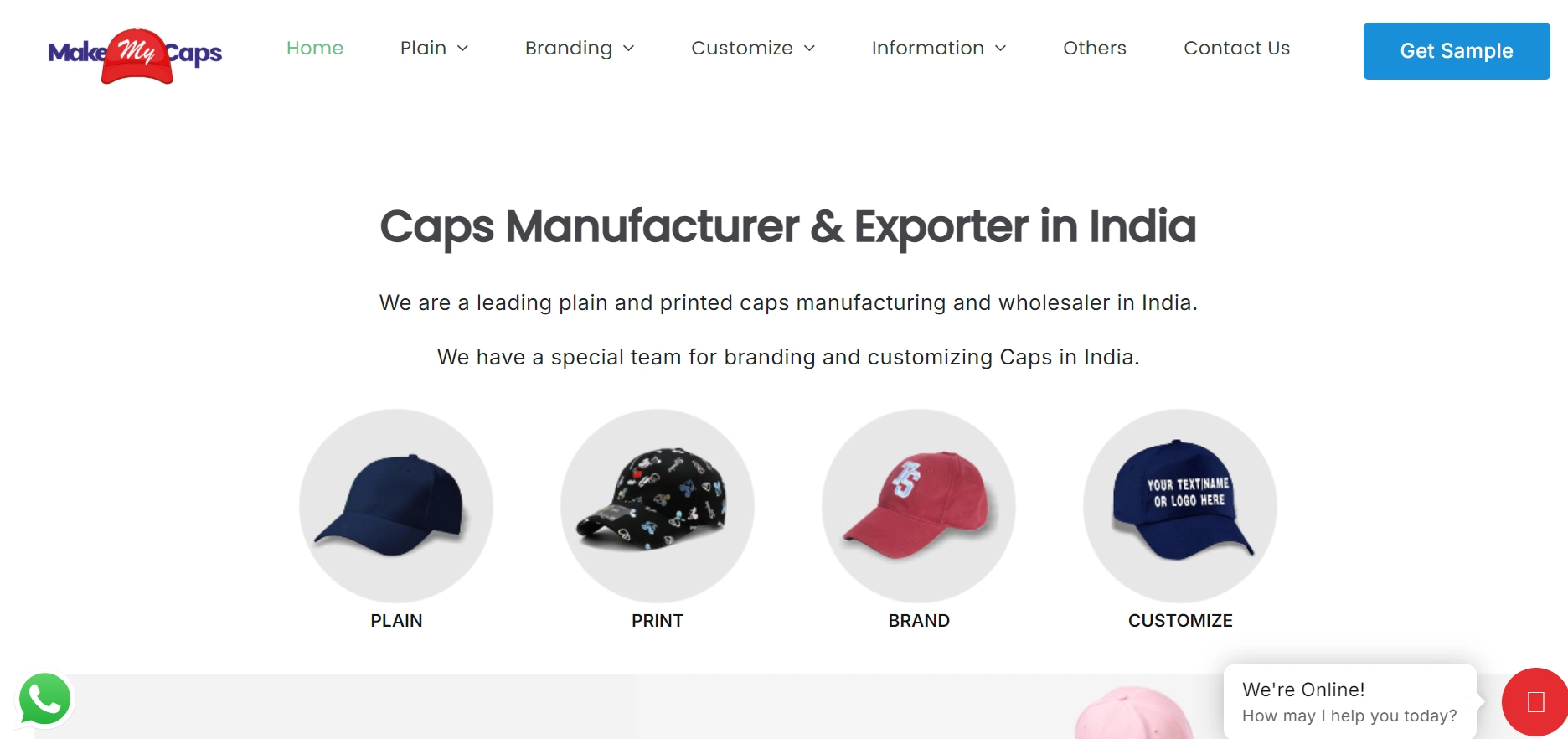 Make Caps Top 9 Trucker Cap Manufacturers in India - JoinTop | Custom Hat & Cap ...